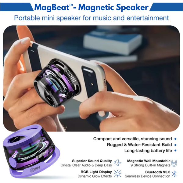 RGB Waterproof Magnetic Speaker