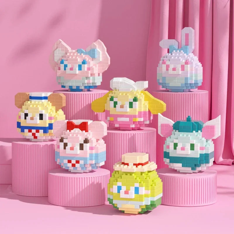 Kawaii Anime Micro Building Blocks