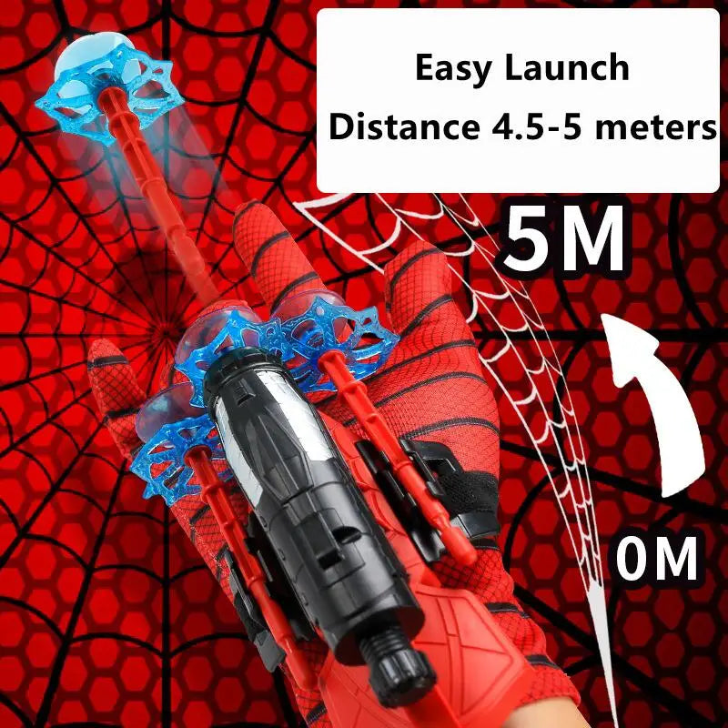 Spider Gloves Wrist Launcher Toy