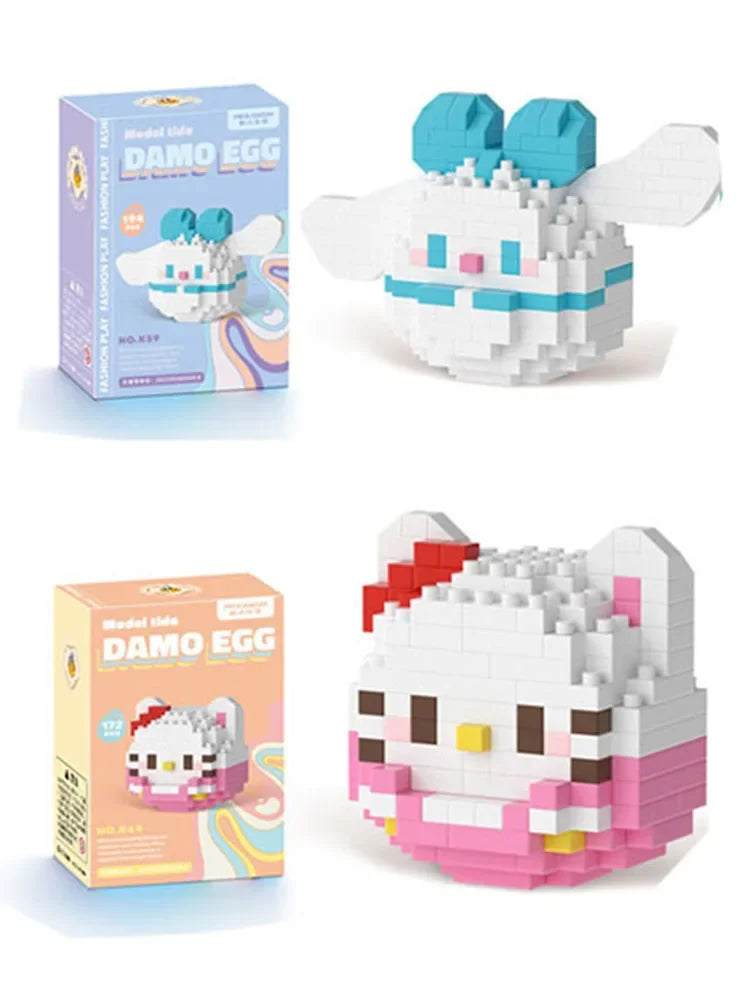 Kawaii Anime Micro Building Blocks