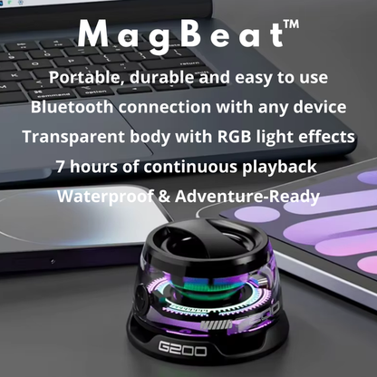 RGB Waterproof Magnetic Speaker